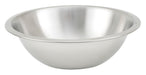 3qt Mixing Bowl, Shallow, Heavy-duty S/S,0.65mm (12 Each)-cityfoodequipment.com