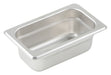 Anti-jam Steam Pan, 1/9 Size, 2-1/2", 24 Ga S/S (12 Each)-cityfoodequipment.com