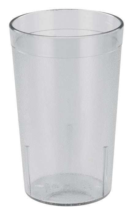 12oz Pebbled Tumblers, Clear (6 Dozen)-cityfoodequipment.com