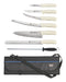 7-Piece Cutlery Set, KWP-30,50,60,91,101,121, K-12S, Knife bag (1 Set)-cityfoodequipment.com
