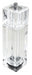 6" Pepper Mill/Salt Shaker, Acrylic, Clear (12 Each)-cityfoodequipment.com