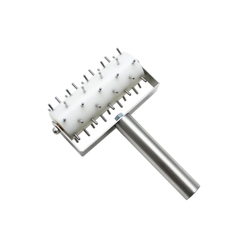 ROLLER DOCKERS STAINLESS STEEL HANDLE PLASTIC BARREL 3/8" PIN LOT OF 1 (Ea)-cityfoodequipment.com