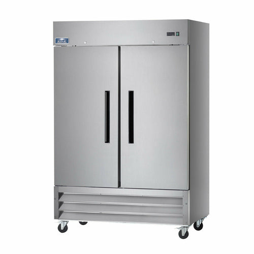 Freezer, reach-in, two-section, 54"W, 49.0 cu. ft. capacity, electronic thermost-cityfoodequipment.com