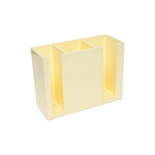 Thunder Group PLCH001-I 7 15/ 16" Chopstick Holder - Plastic, Ivory - 24, (each)-cityfoodequipment.com