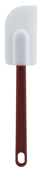 10" Silicone Scraper, Flat Blade, Heat Resistant (12 Each)-cityfoodequipment.com