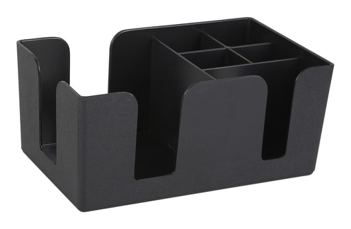 Condiment Caddy 6 Compartment, Plastic (12 Each)-cityfoodequipment.com