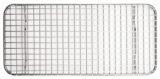 Pan Grate for Third-size Steam Pan, 5" X 10-1/2", Stainless Steel (12 Each)-cityfoodequipment.com