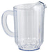 60oz Plastic Water Pitchers, Clear, 4pcs/pk (8 Pack)-cityfoodequipment.com