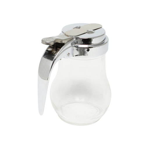 6 OZ SYRUP DISPENSER, CAST ZINC TOP LOT OF 2 (Dz)-cityfoodequipment.com