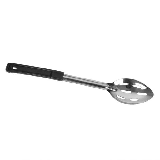 Thunder Group SLPBA312 15" Slotted Basting Spoon w/ Black Bakelite Handle, Stainless - 12, (each)-cityfoodequipment.com