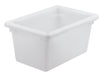 Food Storage Box, 18" x 12" x 9", White, PP (6 Each)-cityfoodequipment.com