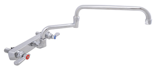 Optiflow Solid Body Faucet with 18" Double-Jointed Swing Spout-cityfoodequipment.com