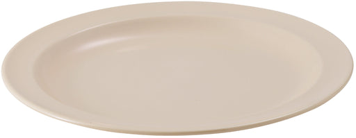 10" Melamine Round Plates, Tan (2 Dozen)-cityfoodequipment.com