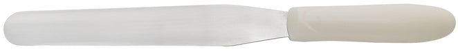 Bakery Spatula, White PP Hdl, 7-15/16" x 1-1/4" Blade (12 Each)-cityfoodequipment.com