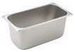 Straight-sided Steam Pan, 1/3 Size, 6", 25 Ga S/S (12 Each)-cityfoodequipment.com