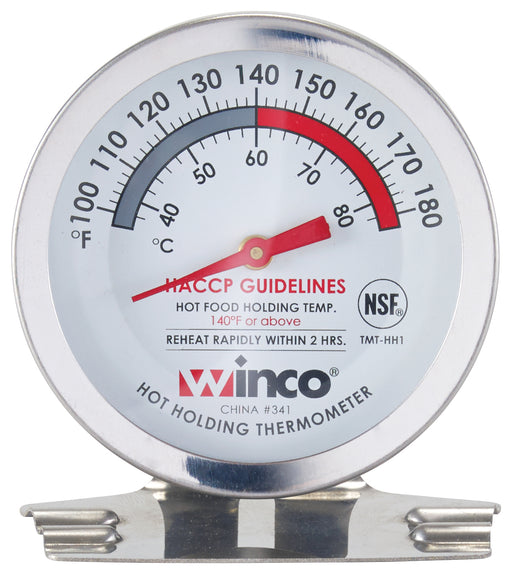 Hot Holding Thermometer, 2" Dial, 100 to 180F, NSF (12 Each)-cityfoodequipment.com