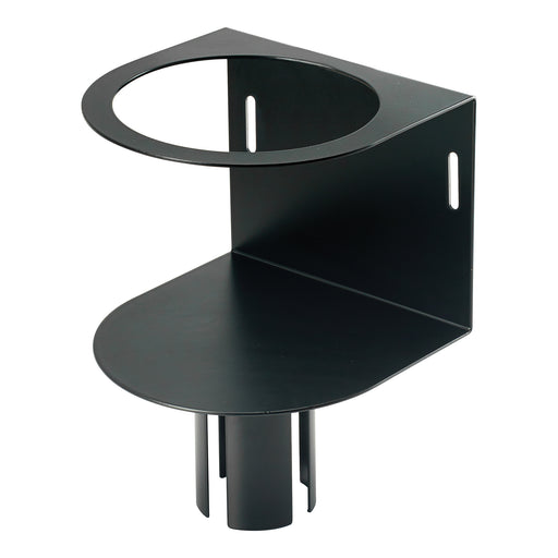 Stanchion Mount Wipe Holder, Black (6 Each)-cityfoodequipment.com