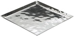 Premium Display Tray, Square, 10-1/4" x 10-1/4" x 5/8", Extra Heavy, S/S (4 Each)-cityfoodequipment.com