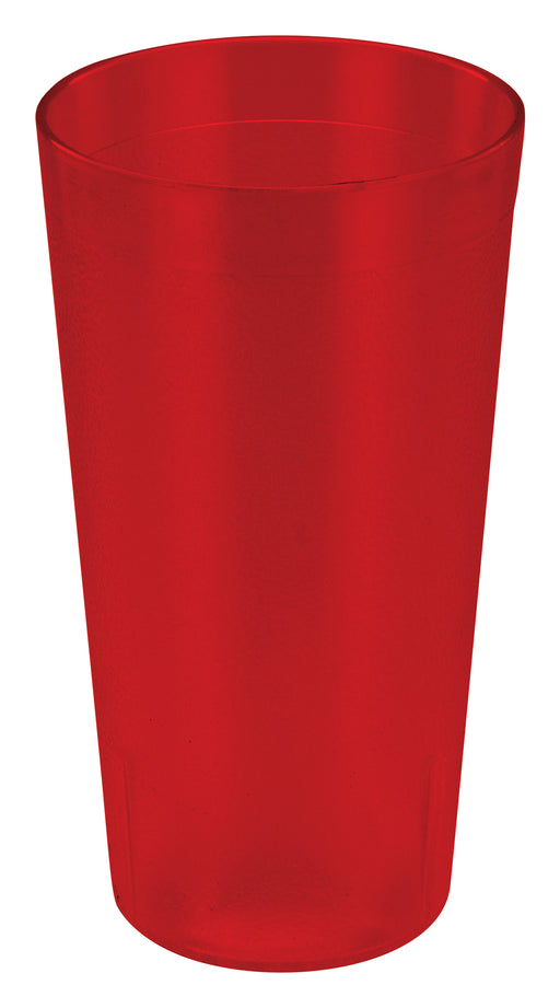 16oz Pebbled Tumblers, Red (6 Dozen)-cityfoodequipment.com
