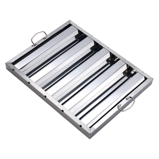 Hood Filter, 16"H X 20"W X 1-1/2"D, S/S, Horizontal (6 Each)-cityfoodequipment.com