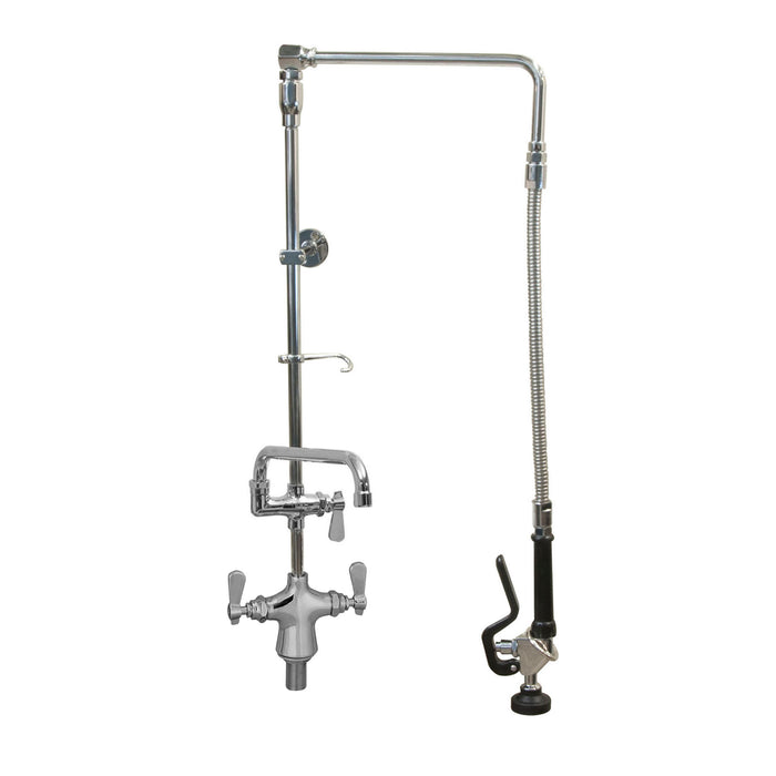 Optiflow Swing Arm Pre-Rinse Assembly, W/8" Swing Add-A-Faucet-cityfoodequipment.com
