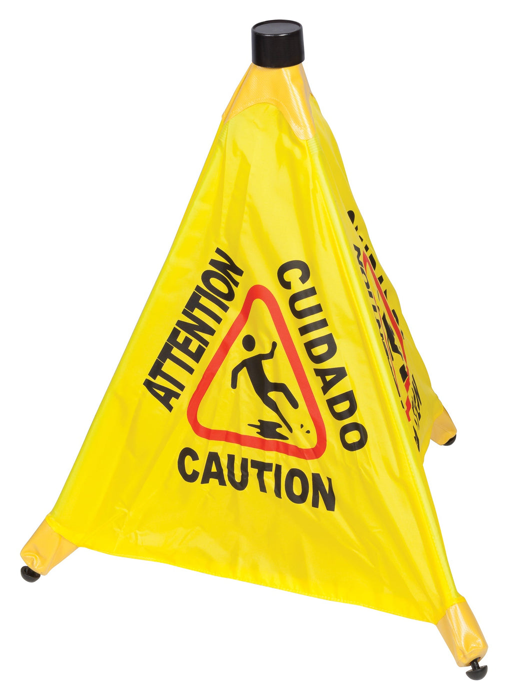 Caution Sign, Popup Safety Cone (12 Each) —