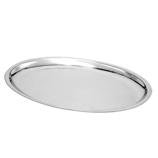 11 5/8" X 8" SIZZLING PLATTER, OVAL, STAINLESS STEEL LOT OF 12 (Ea)-cityfoodequipment.com