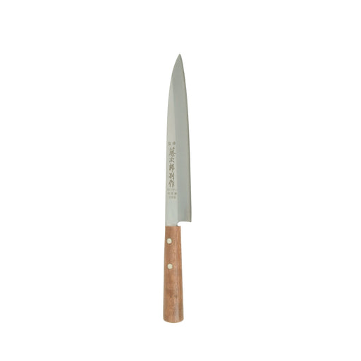Thunder Group JAS014210 8 1/2" Sashimi Knife w/ Wood Handle, Stainless Steel - 6, (each)-cityfoodequipment.com