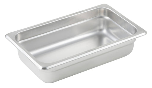 Anti-jam Steam Pan, 1/4 Size, 2-1/2", 25 Ga S/S (12 Each)-cityfoodequipment.com