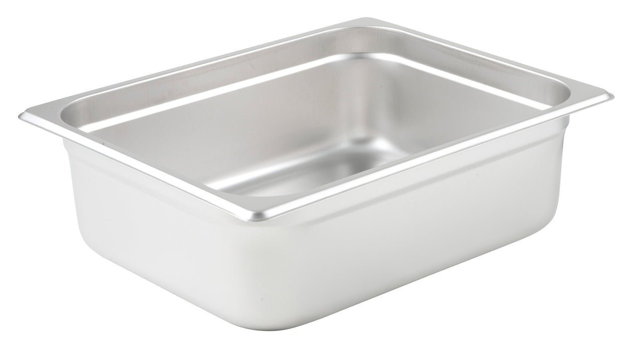 Anti-jam Steam Pan, Half-size, 4", 23 Ga S/S (6 Each)-cityfoodequipment.com