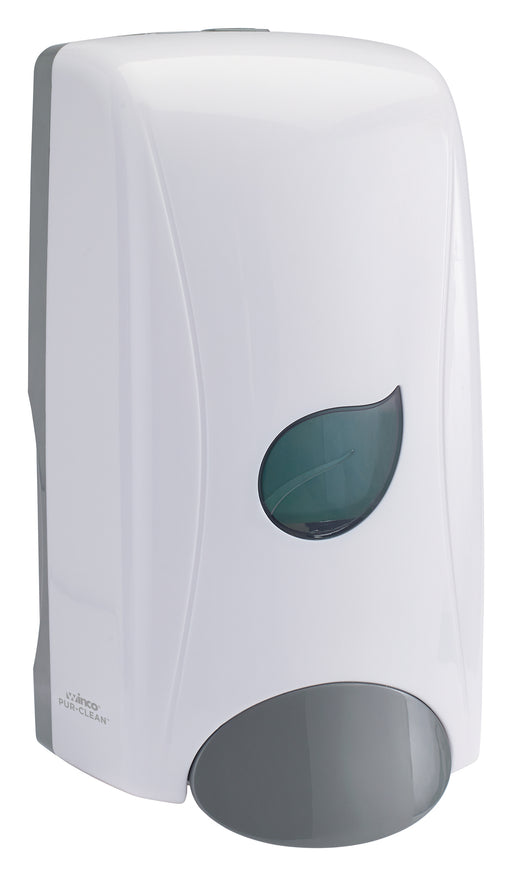 Pur-Clean, Manual Foam Soap Dispenser, White, 1000ml (12 Each)-cityfoodequipment.com
