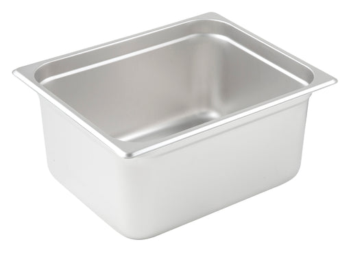 Anti-jam Steam Pan, Half-size, 6", 25 Ga S/S (6 Each)-cityfoodequipment.com