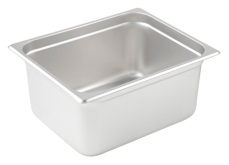 Anti-jam Steam Pan, Half-size, 6", 25 Ga S/S (6 Each)-cityfoodequipment.com