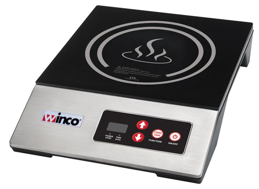 Winco Commercial Countertop Induction Range / Cooker - 120v, 1800w (4 Each)-cityfoodequipment.com