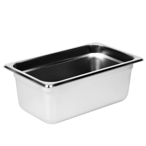 Thunder Group STPA4144 Quarter Size Steam Pan, Stainless - 12, (each)-cityfoodequipment.com