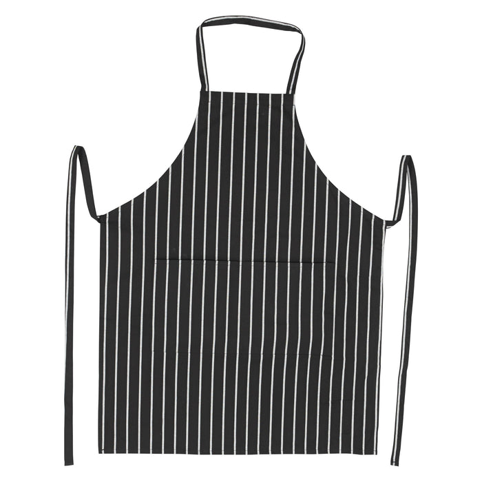 BIB Apron,33-1/2"x 27", Chalkstripe (12 Each)-cityfoodequipment.com