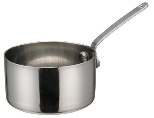 Mini Sauce Pan, 3-1/8"Dia x 1-3/4"H, Stainless Steel (12 Each)-cityfoodequipment.com
