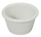 1-1/2oz Fluted Ramekins, White (8 Dozen)-cityfoodequipment.com
