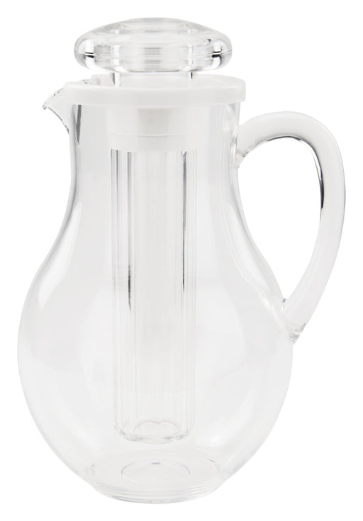 64oz PC Pitcher w/Ice Tube Core (6 Each)-cityfoodequipment.com