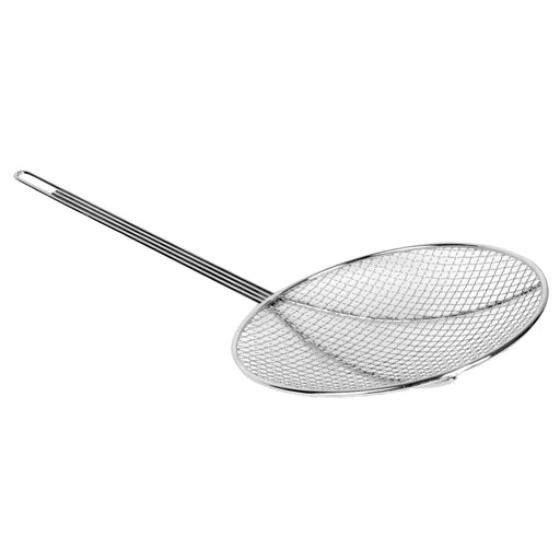 Thunder Group SLSKR813 8" Round Skimmer, Nickle Plated - 12, (each)-cityfoodequipment.com