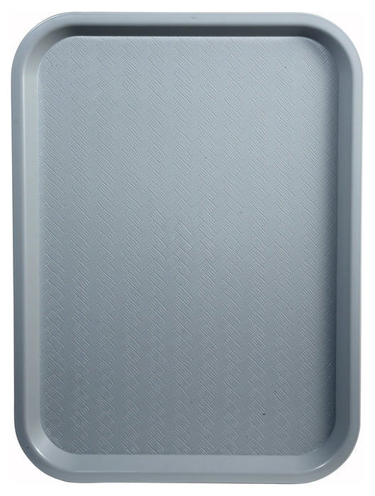 Fast Food Tray, 14" x 18", Gray (12 Each)-cityfoodequipment.com