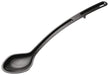 15" Serving Spoon, Black, PC, Curve (12 Each)-cityfoodequipment.com