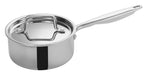 1.5qt Triply S/S Sauce Pan w/ Cover (6 Set)-cityfoodequipment.com