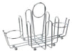 Chrome Plated Cruet Rack for Salt/Pepper Shaker & Sugar Packets (12 Each)-cityfoodequipment.com