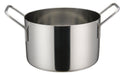 Mini Casserole, 4-3/4"Dia x 3"H, Stainless Steel (12 Each)-cityfoodequipment.com