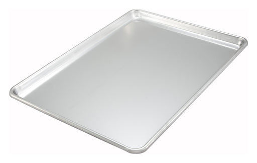 Sheet Pan, Full-Size, 18"x26", Open Bead, 12 Gauge, Aluminum, NSF (12 Each)-cityfoodequipment.com
