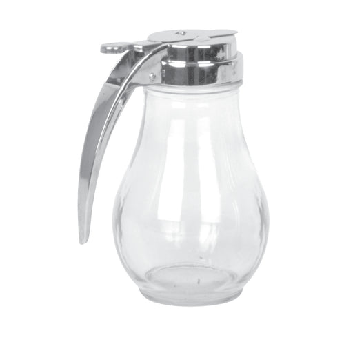 14 OZ SYRUP DISPENSER, CAST ZINC TOP LOT OF 1 (Dz)-cityfoodequipment.com