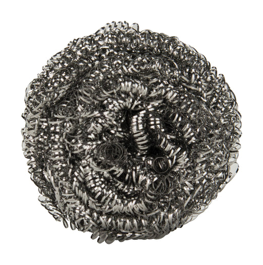 Stainless Steel Scrubbing Sponge, 50g (12 Each)-cityfoodequipment.com