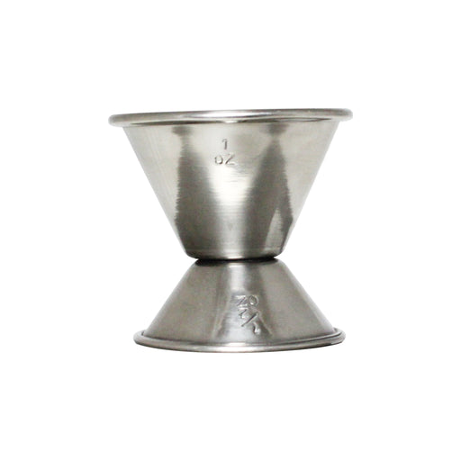 Thunder Group SLJG001 Double Jigger - 1/2 & 1 oz, Stainless - 12, (each)-cityfoodequipment.com