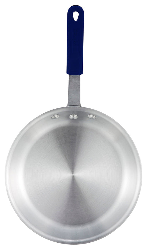 8" Alu Fry Pan w/Sleeve, Gladiator, Natural Finish (6 Each)-cityfoodequipment.com